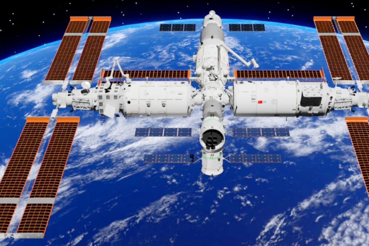 Astronautas chinos continúan varados en la estación Tiangong