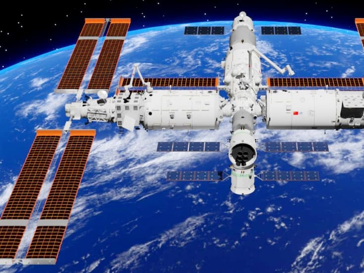 Astronautas chinos continúan varados en la estación Tiangong