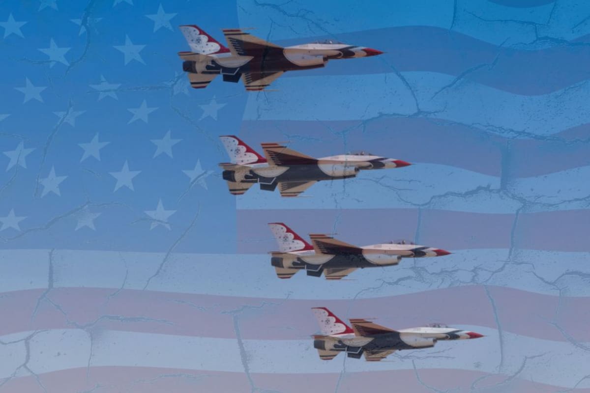 Aviones militares de EEUU sobrevolarán Washington en operativo nocturno del NORAD este 25 de junio