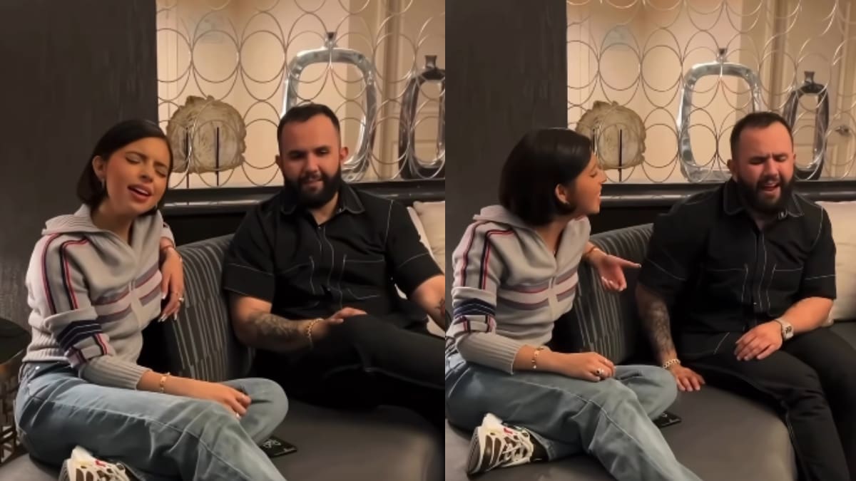Carín León y Ángela Aguilar tienen colaboración: resurge video de ellos cantando juntos (VIDEO)
