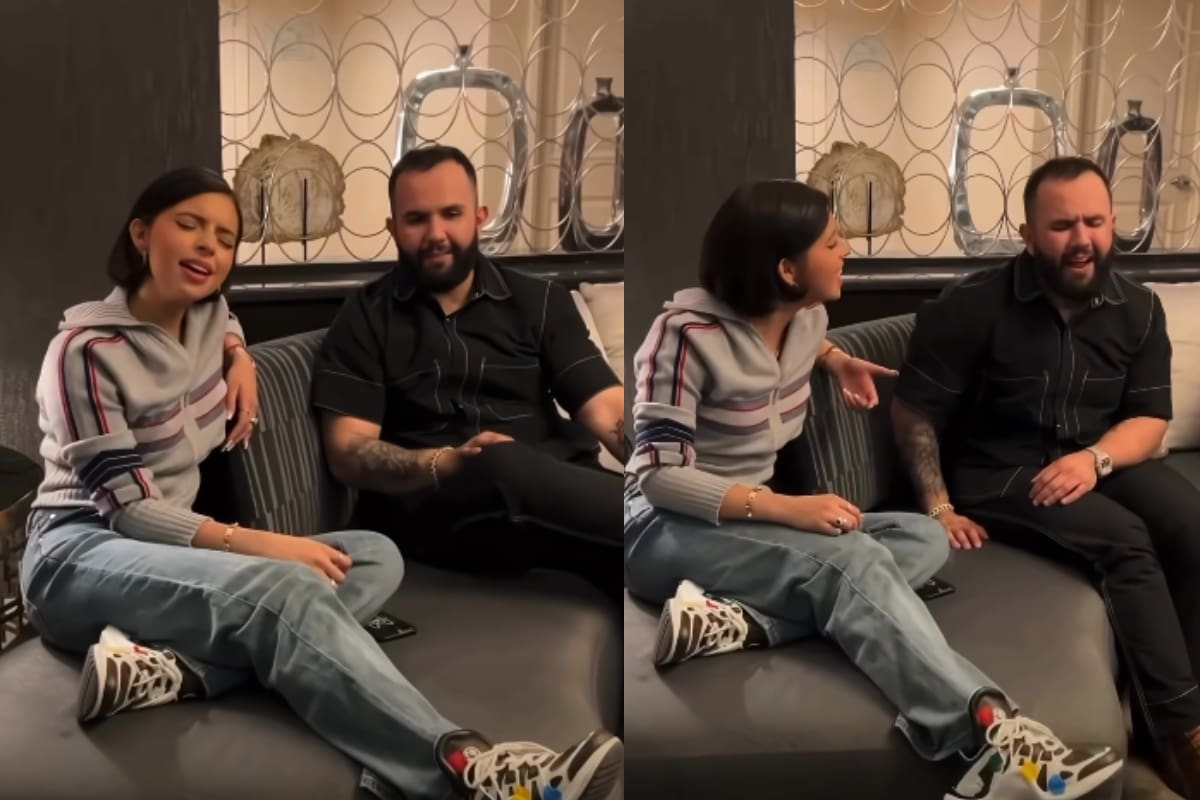 Carín León y Ángela Aguilar tienen colaboración: resurge video de ellos cantando juntos (VIDEO)