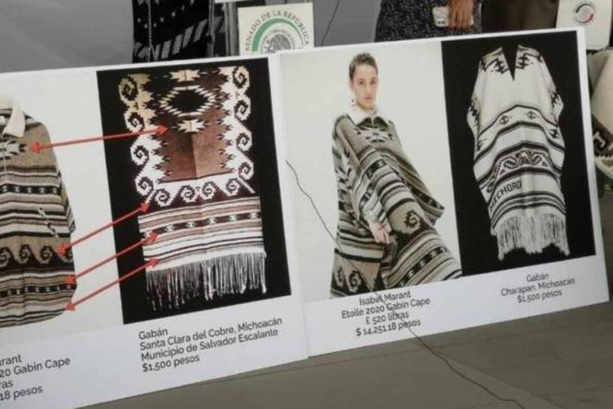 Isabel Marant se disculpa por plagiar diseños purépechas