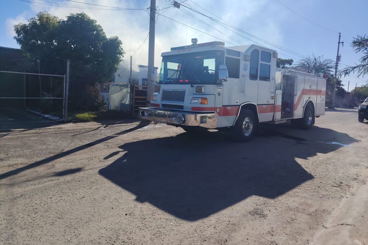 Se incendia vivienda con “diablitos” en fraccionamiento Chula Vista I en SLRC