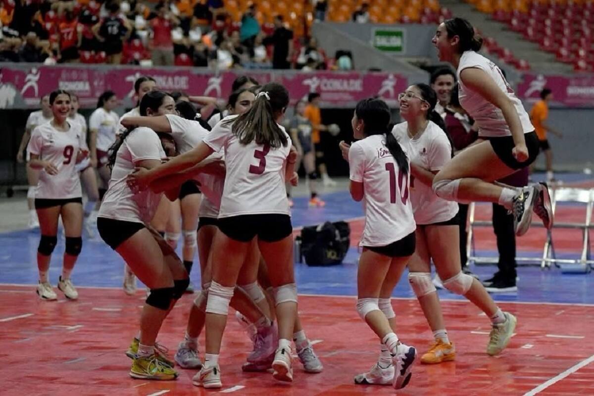BC logra clasificación perfecta en volibol a la Olimpiada Nacional 2025