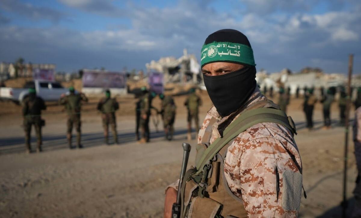 Miembros de Hamás el 7 de octubre de 2023. Foto: AP