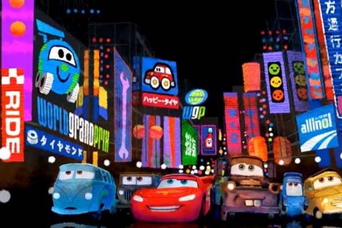 El porqué hay taxis en la película de Cars