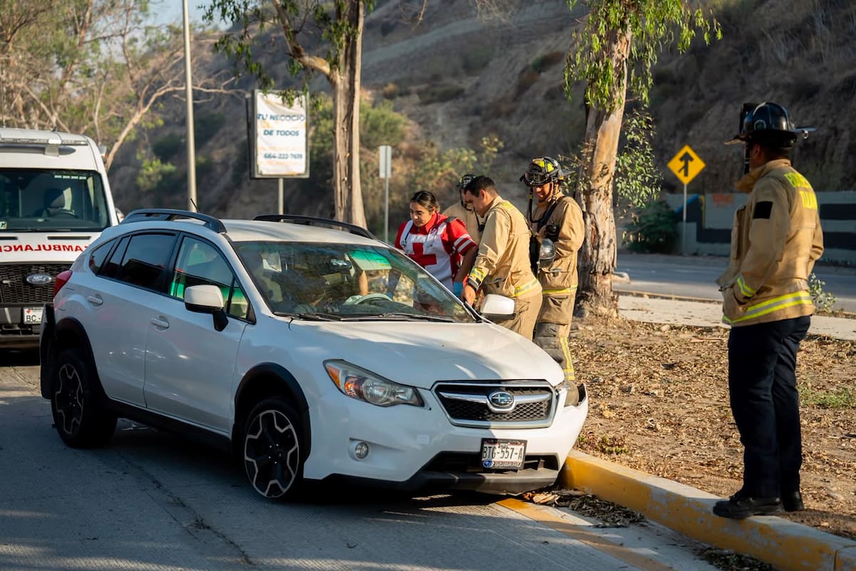 El accidente ocurrió alrededor de las 7:30 horas, en dirección de Playas hacia la zona de la 5 y 10. Foto: Border Zoom