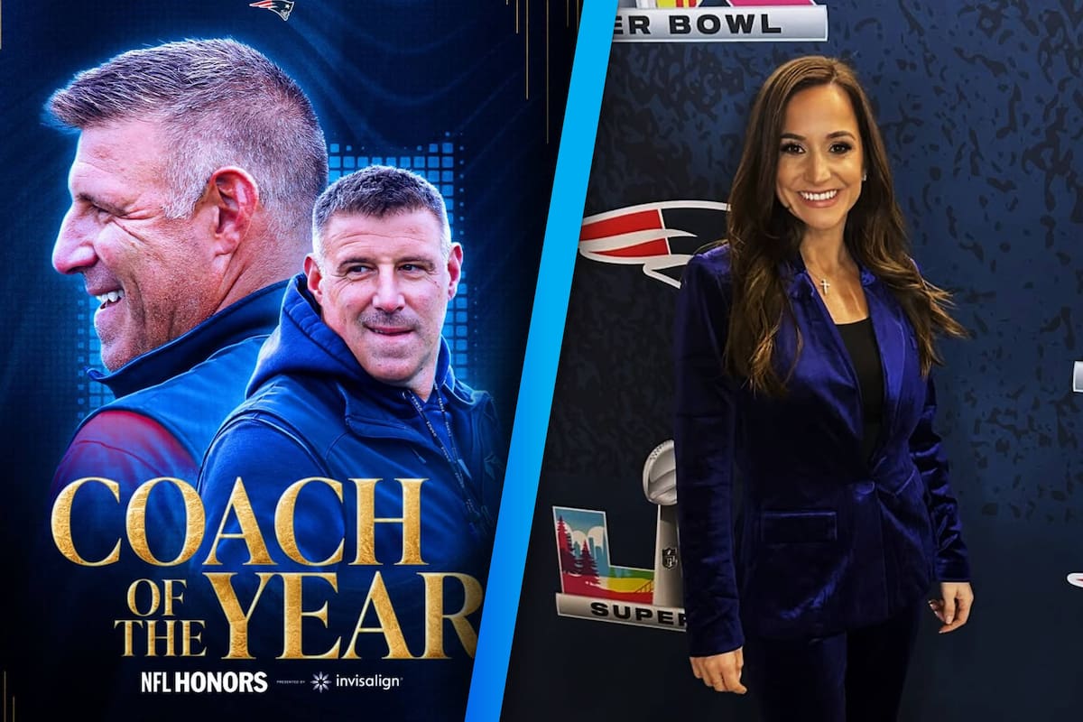 ¡Escándalo en la NFL! Mike Vrabel, coach de Patriots, es captado con Dianna Russini en un hotel de Arizona; ambos están casados y responden a rumores de infidelidad