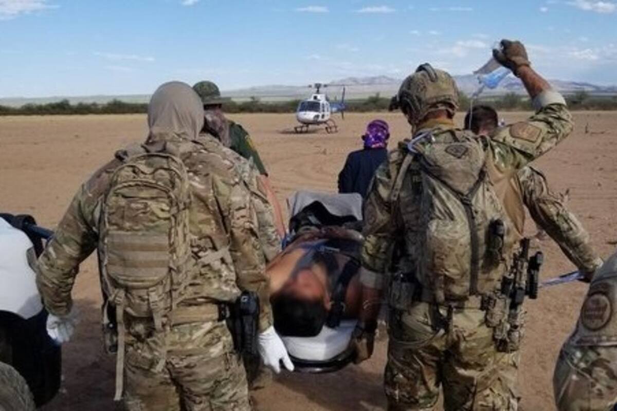 Patrulla Fronteriza rescata a diez migrantes en Arizona