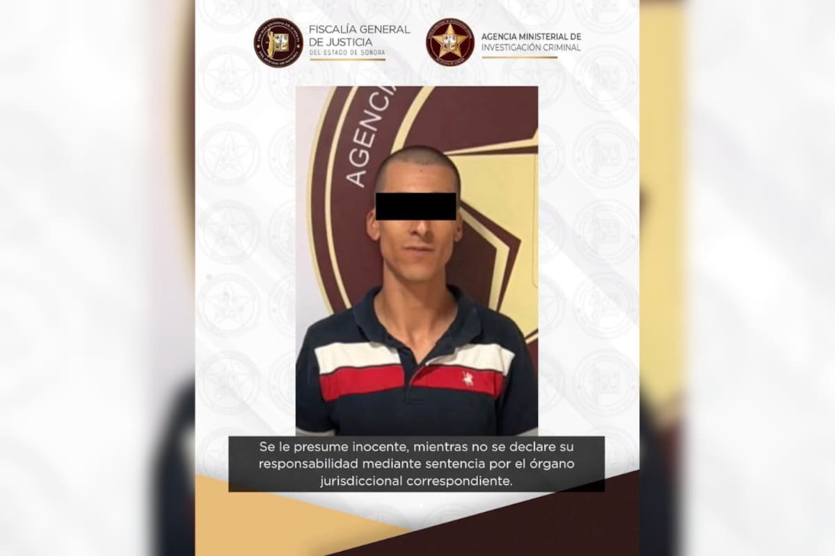 Sergio “N” fue identificado tras la difusión de videos en los que presuntamente arrastraba a un cachorro amarrado a una motocicleta en Agua Prieta, por lo que la Fiscalía obtuvo una orden de aprehensión que llevó a su captura por probable maltrato animal