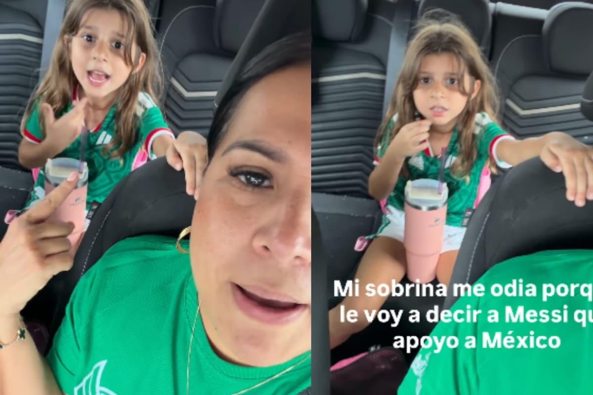 “Le voy a mandar el video a Messi para que vea”: Tía le juega una broma a su sobrina por traer la camiseta de la Selección