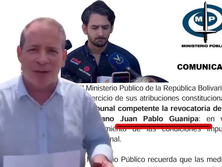 Venezuela: Hijo de Juan Pablo Guanipa denunció que tiene menos libertad que el domingo, “no hay que normalizar lo que sucedió”