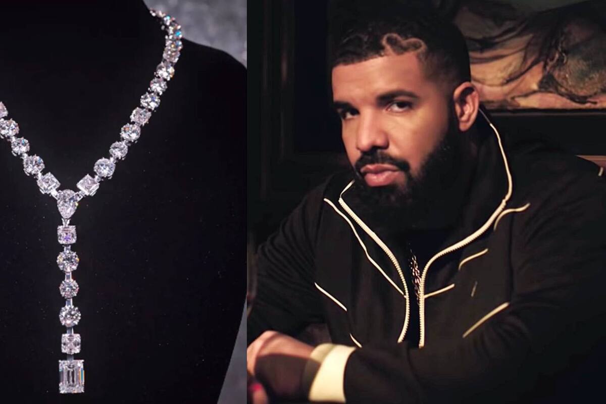 Drake hace collar con los 42 anillos de compromiso que nunca entregó