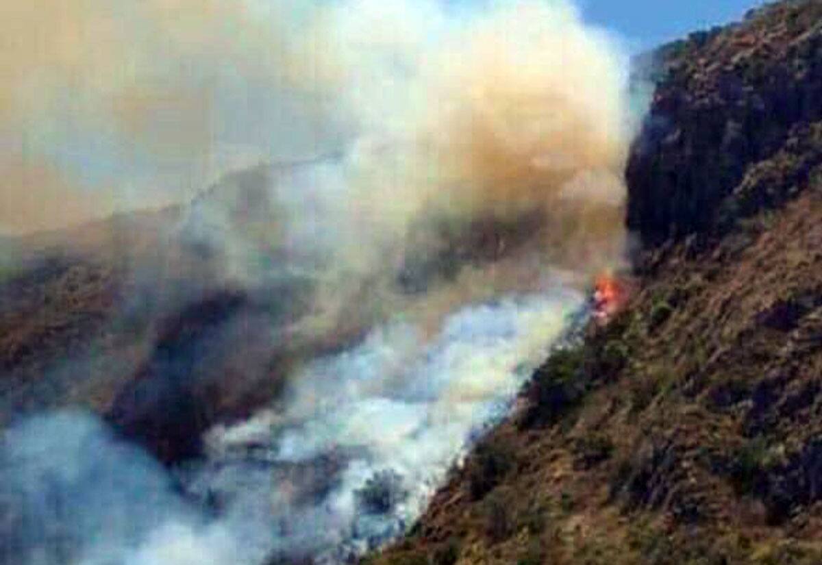 Los bomberos ya están en etapa de prevención de incendios, pero históricamente los incendios forestales ocurren ante la cantidad de terreno agreste que hay en el municipio.