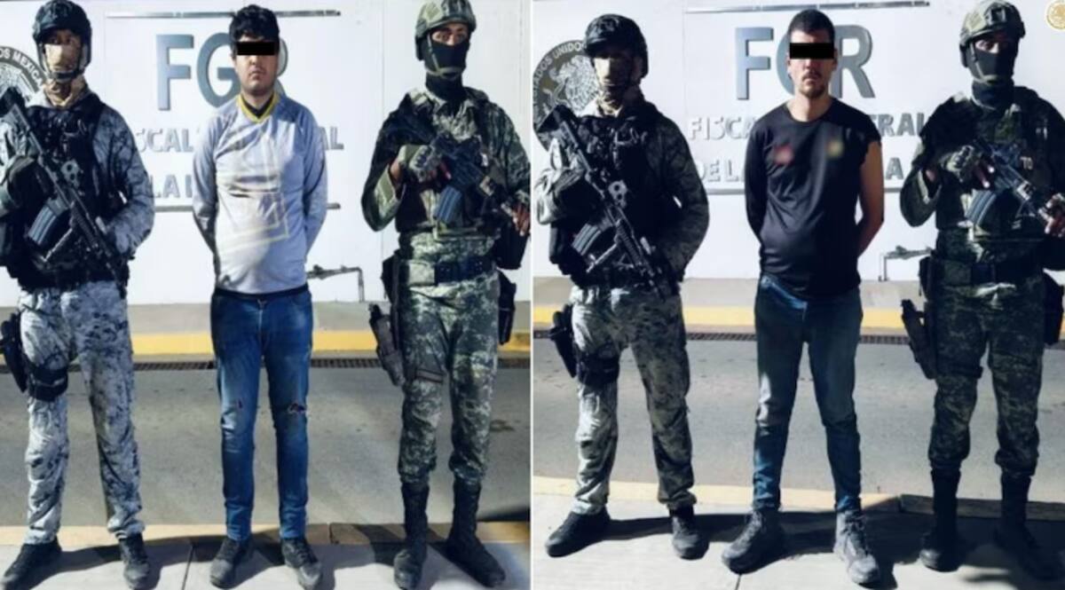 Los detenidos son señalados como presuntos miembros de 'Los Mochomitos', facción del Cártel de los Beltrán Leyva. (SSPC)