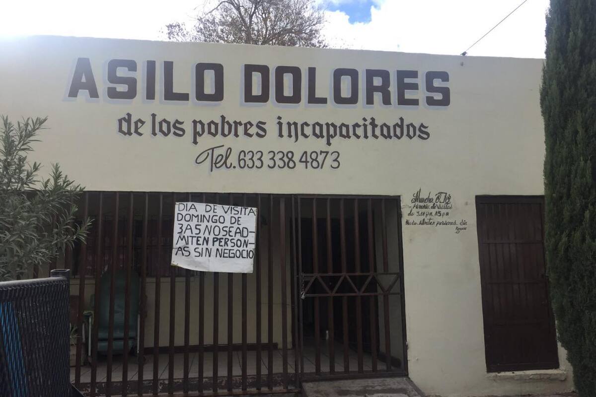 Es posible cierre de Asilo Dolores en Agua Prieta