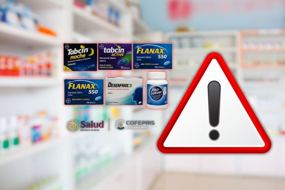 Cofepris alerta por dos lotes robados de Medikinet MR para TDAH y cinco medicamentos falsificados de Bayer que no deben comprarse ni consumirse