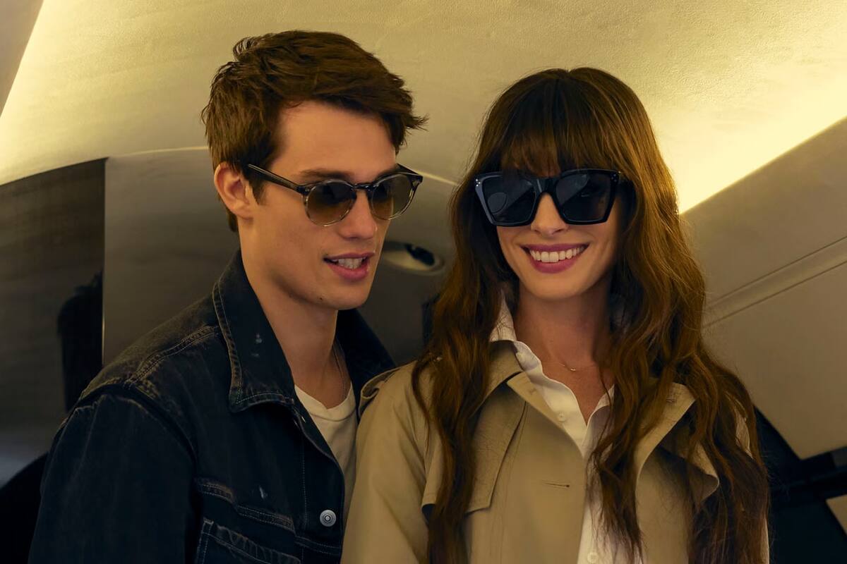 Nicholas Galitzine y Anne Hathaway en 'The idea of you'