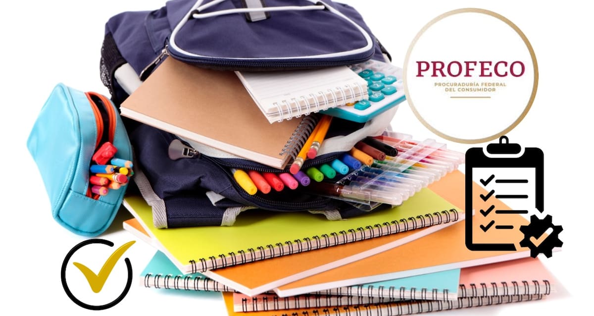La Profeco presentó los resultados de las evaluaciones realizadas a los útiles escolares para el próximo regreso a clases que iniciará en septiembre