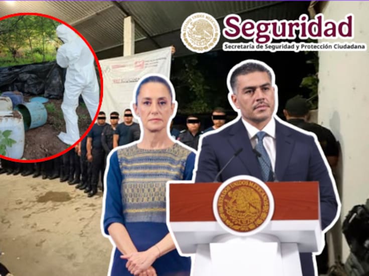 Más de 34,000 detenidos y 1,500 narcolaboratorios destruidos en el primer año de gobierno de Claudia Sheinbaum según Harfuch