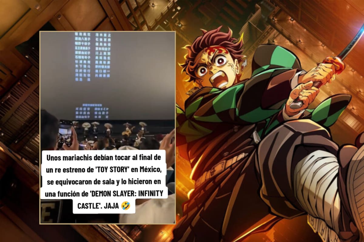 Mariachis tocan canciones de Toy Story en función de Demon Slayer en Guadalajara