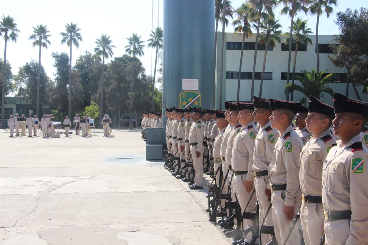 Realizan ceremonia de protesta a 99 conscriptos del Servicio Militar Nacional