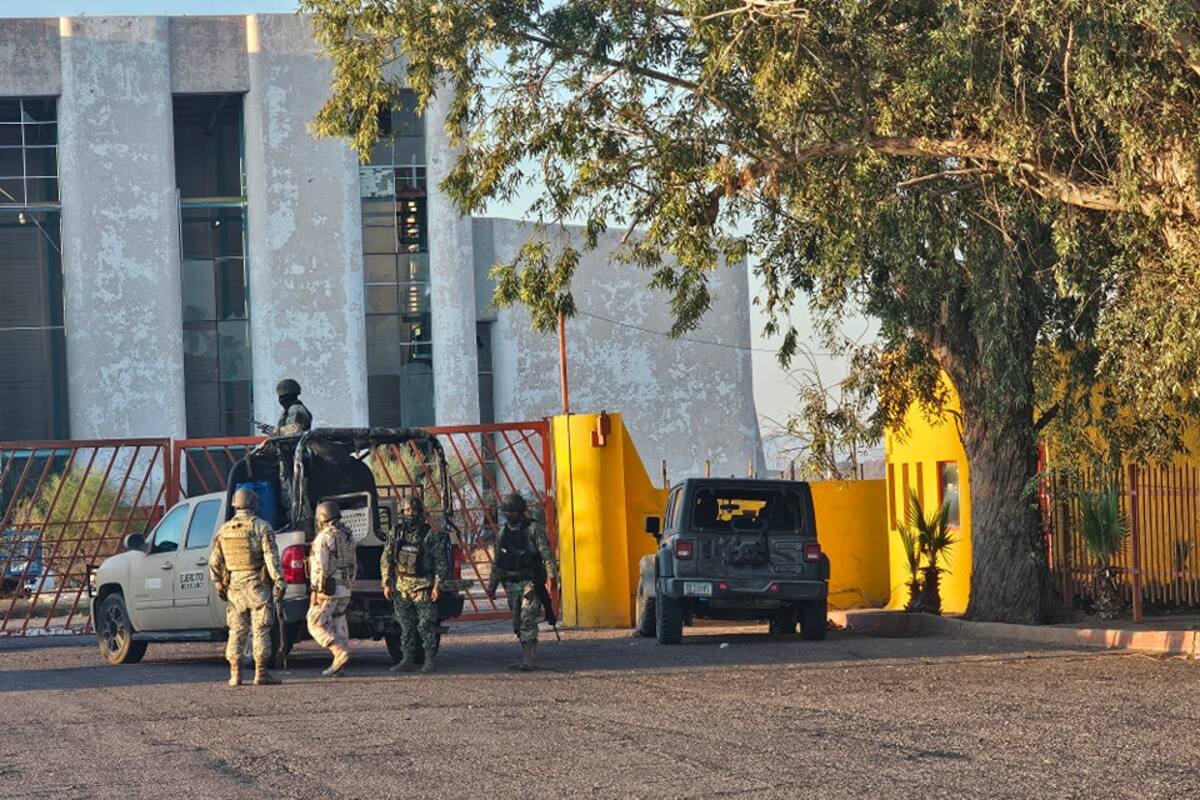 Tras horas de enfrentamientos en Caborca reportan varios muertos