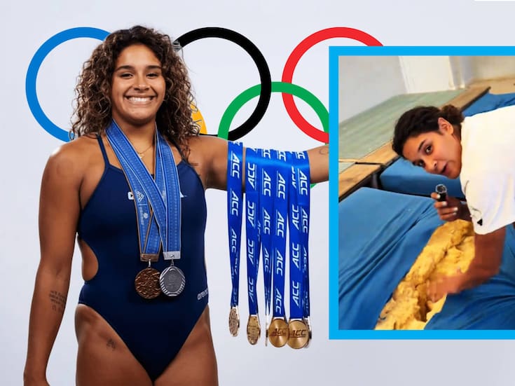 La clavadista olímpica, Aranza Vázquez, exhibe el abandono del Gimnasio de Usos Múltiples en La Paz: “Aquí todo se trata de rezar y esperar lo mejor”