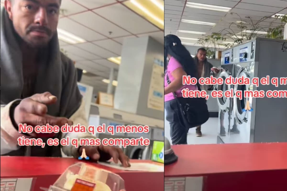 “No cabe duda de que el que menos tiene, es el que más comparte”: mujer conmueve al contar cómo un indigente amigo suyo le regaló un panecito