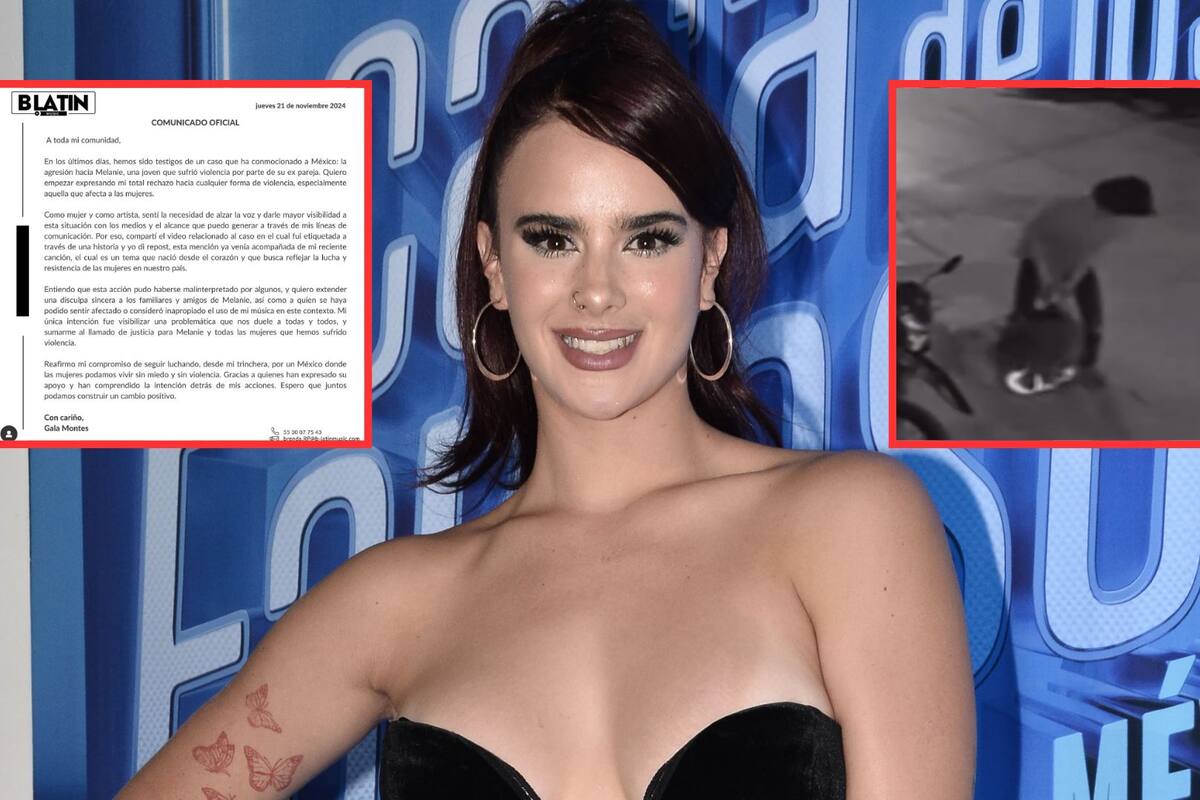 Gala Montes pide disculpas por usar el caso de Melanie para promocionar su canción