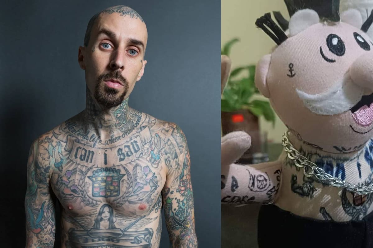 Travis Barker, de Blink-182, pone a la venta peluche de Dr. Simi: ¿A cuánto?