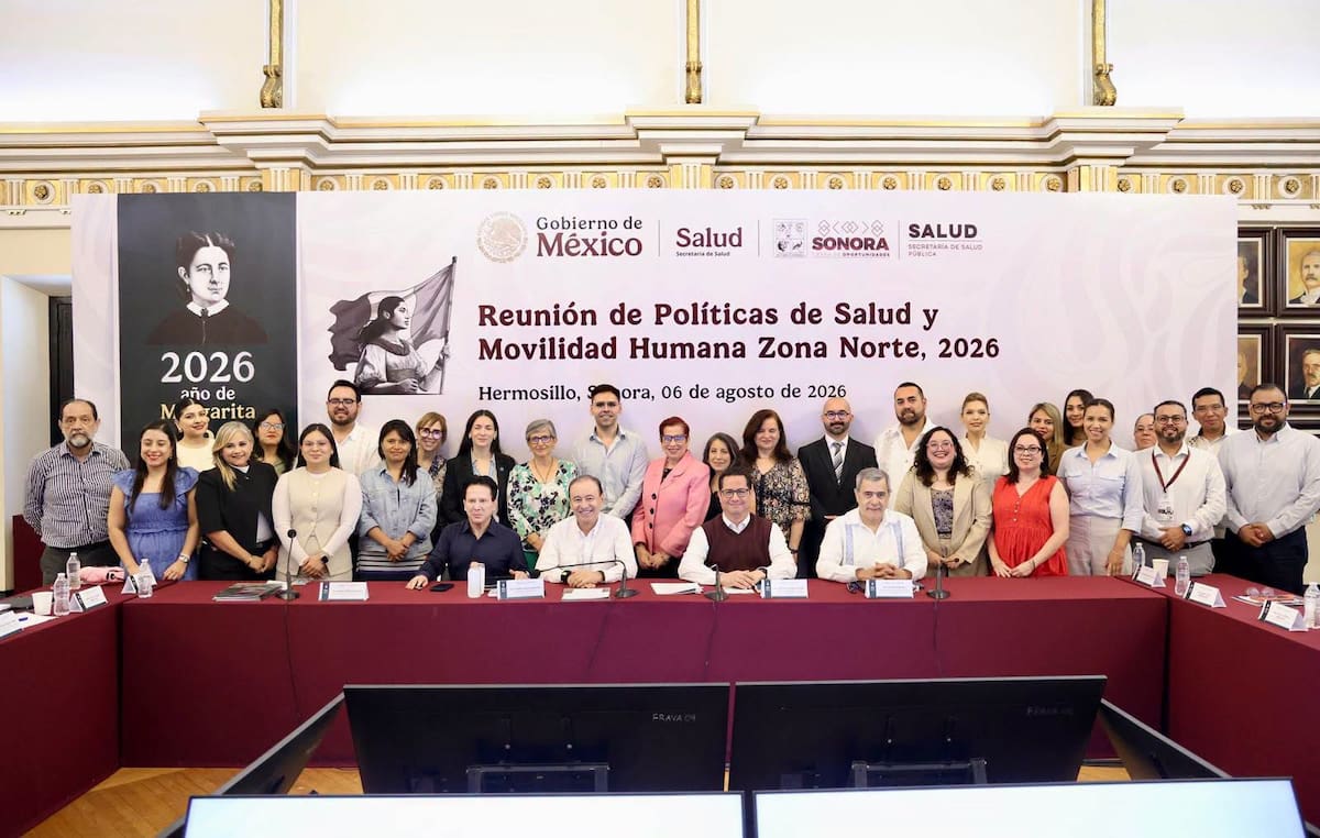 Alfonso Durazo encabezó en Sonora el inicio de la estrategia nacional para brindar atención médica a personas migrantes sin importar su estatus. FOTO: ESPECIAL
