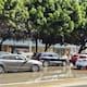 Megafuga de agua genera tráfico en Bulevar Agua Caliente