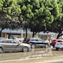 Megafuga de agua genera tráfico en Bulevar Agua Caliente