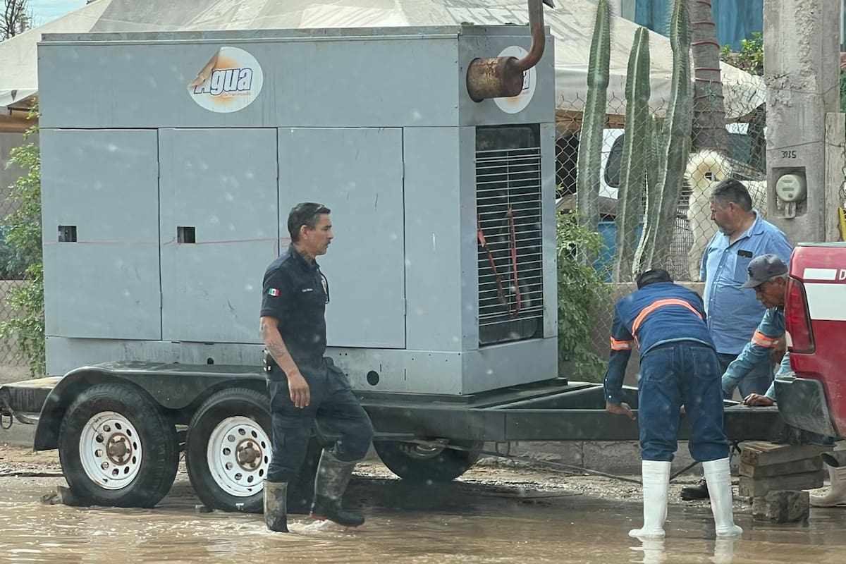 Sube marea en Bahía de Kino por los efectos indirectos del huracán Priscilla