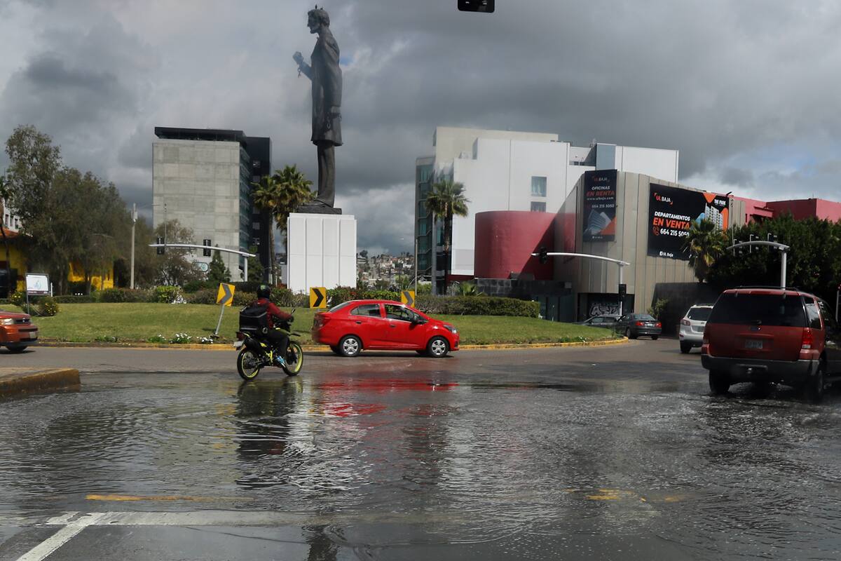 Seguirán lluvias ligeras durante la tarde-noche en Tijuana