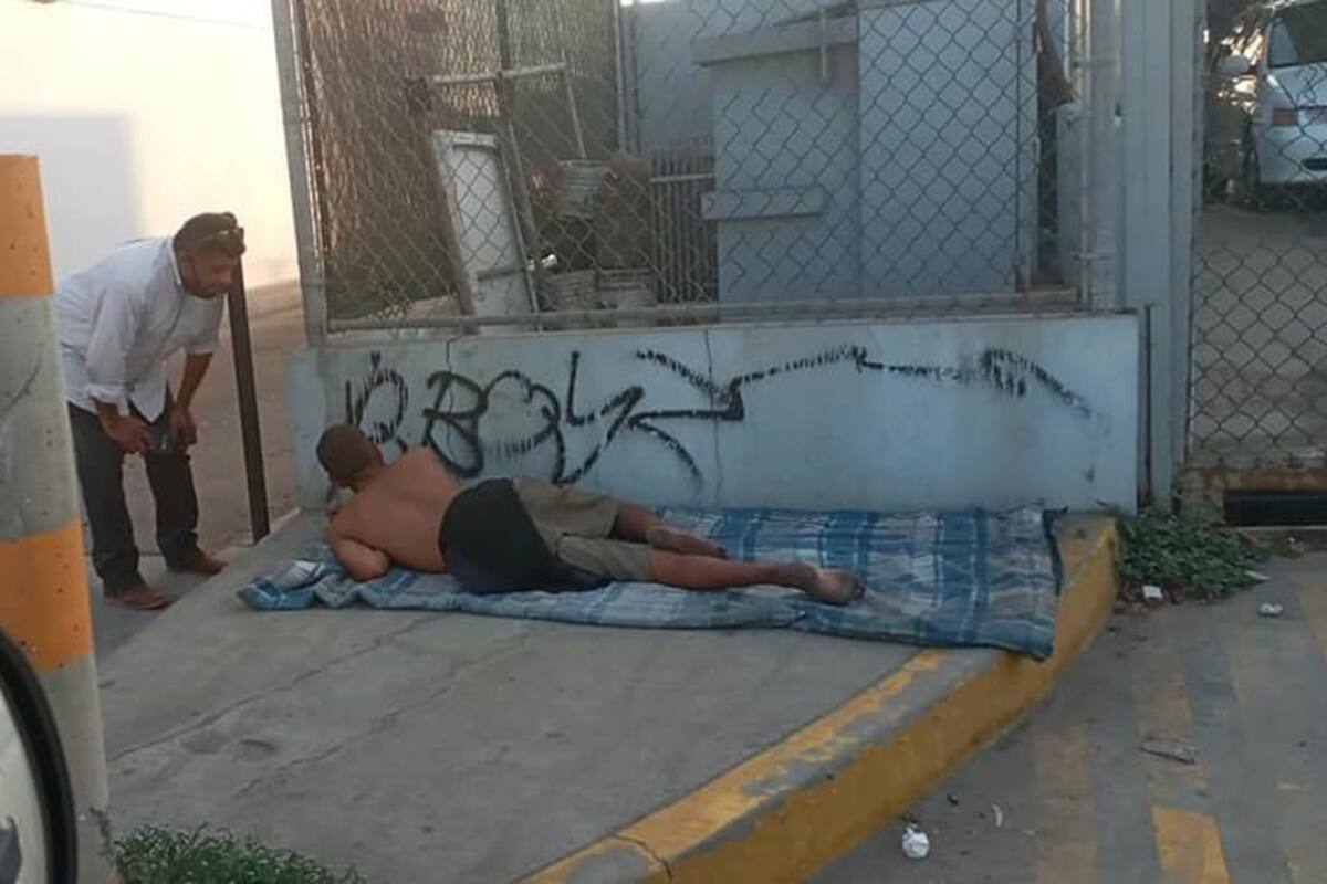 Auxilian en Ensenada a personas en situación de calle por altas temperaturas