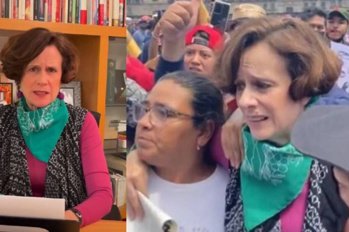 Denise Dresser responde a quienes la "corrieron" del Zócalo en marcha del 2 de octubre