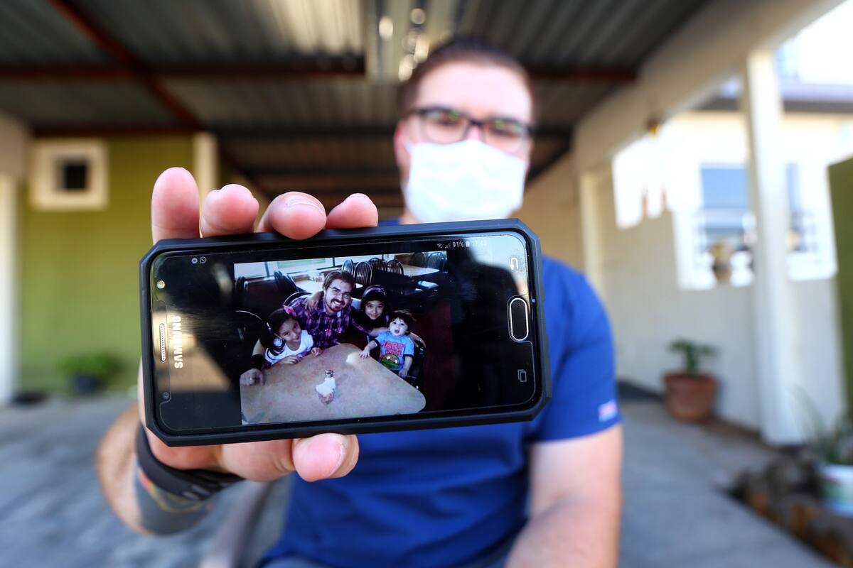 ‘El amor a mi familia es lo que me da fortaleza en el hospital’