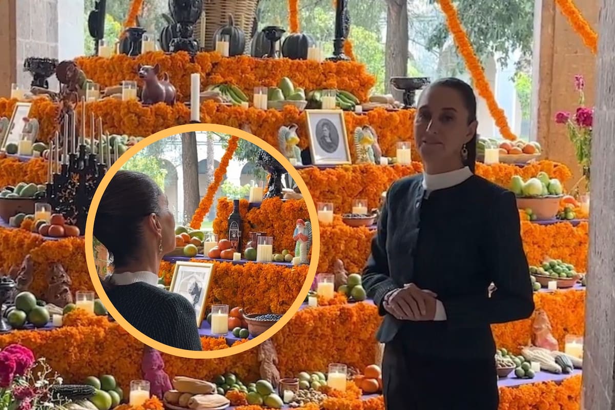 Día de Muertos: Sheinbaum rinde homenaje a las heroínas de la Patria en Palacio Nacional