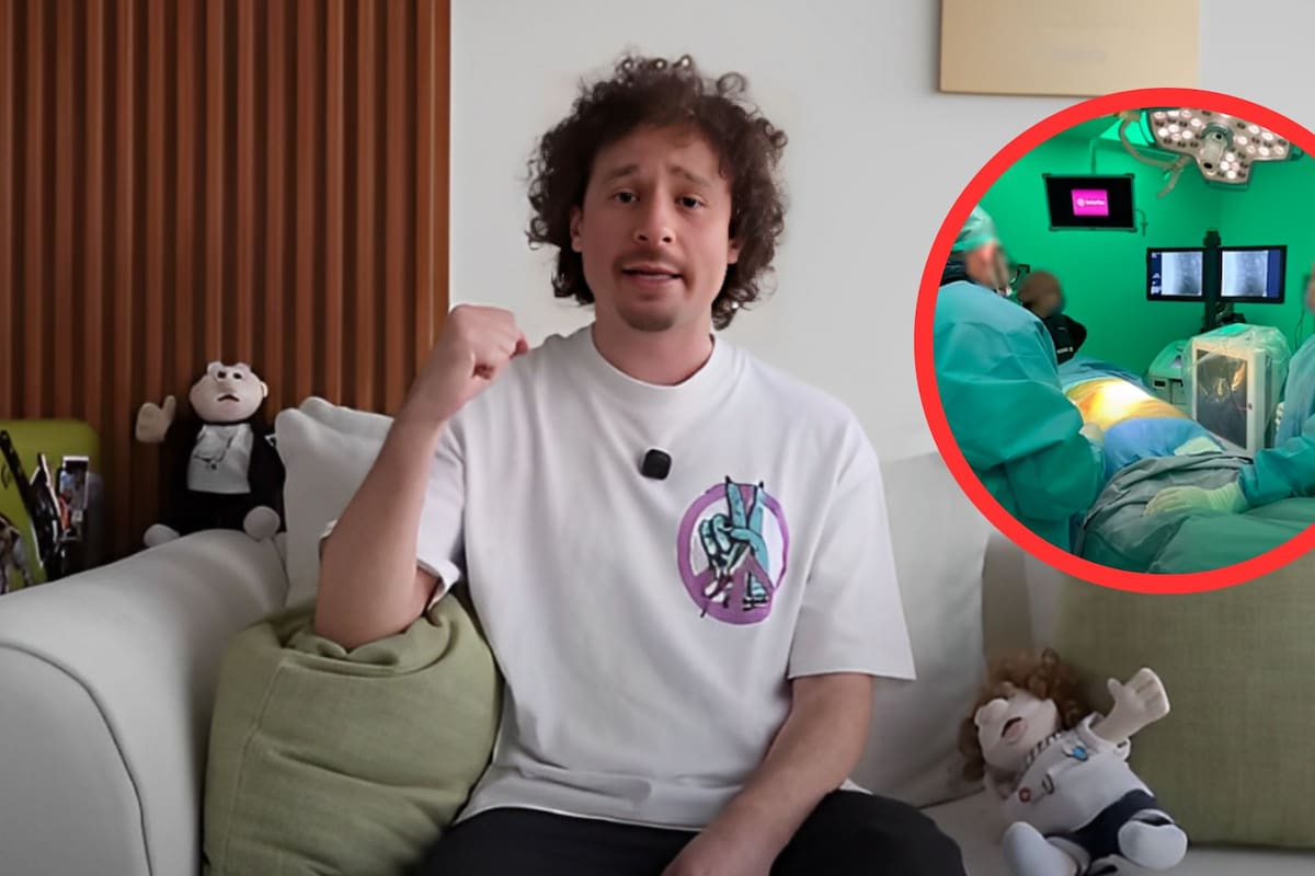 Luisito Comunica revela que no puede caminar tras cirugía en la espalda: “me tuvieron que extraer unas bolas”
