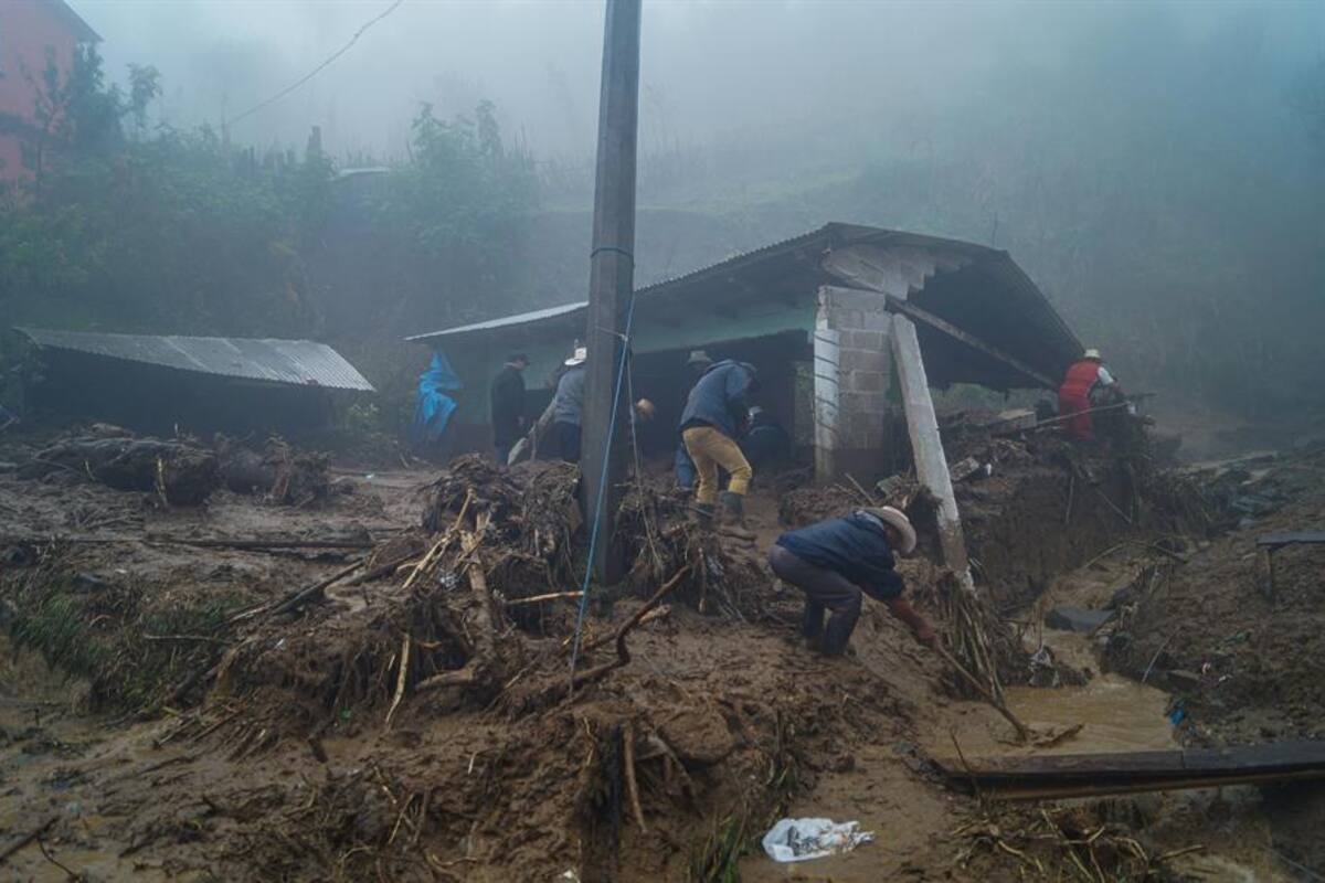 Ciclón Eta en México: aumentan muertes a 27, tras dos fallecidos más en el estado de Chiapas