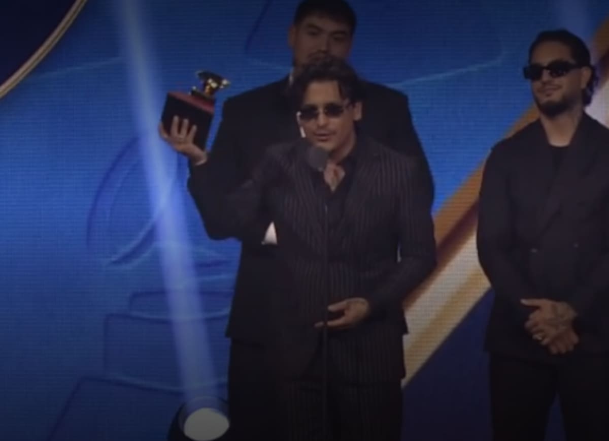 Christian Nodal gana a Mejor Álbum de Música Ranchera/Mariachi | Captura: HBO Max