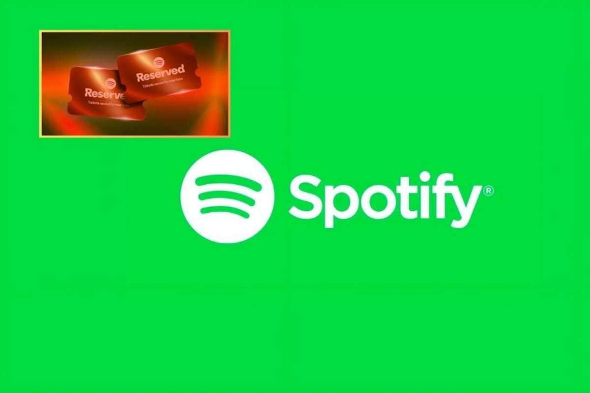 Rumores apuntan a que Spotify podría apartarte dos boletos de tu artista favorito con su nueva opción “Reserved”