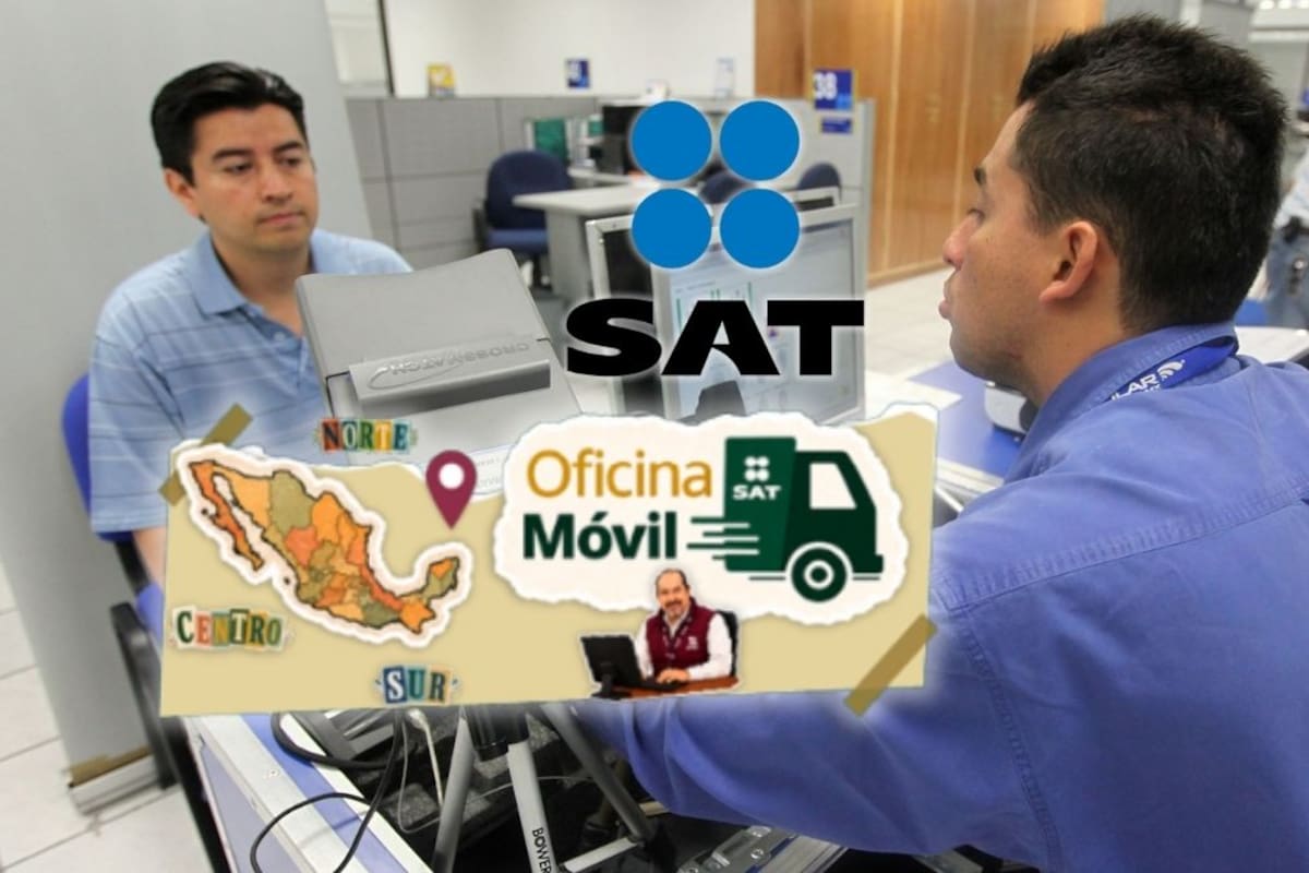 SAT despliega Oficinas Móviles en 18 estados del 27 al 31 de julio para que los ciudadanos tramiten su RFC, e.firma o Constancia de Situación Fiscal en 30 municipios sin necesidad de cita previa