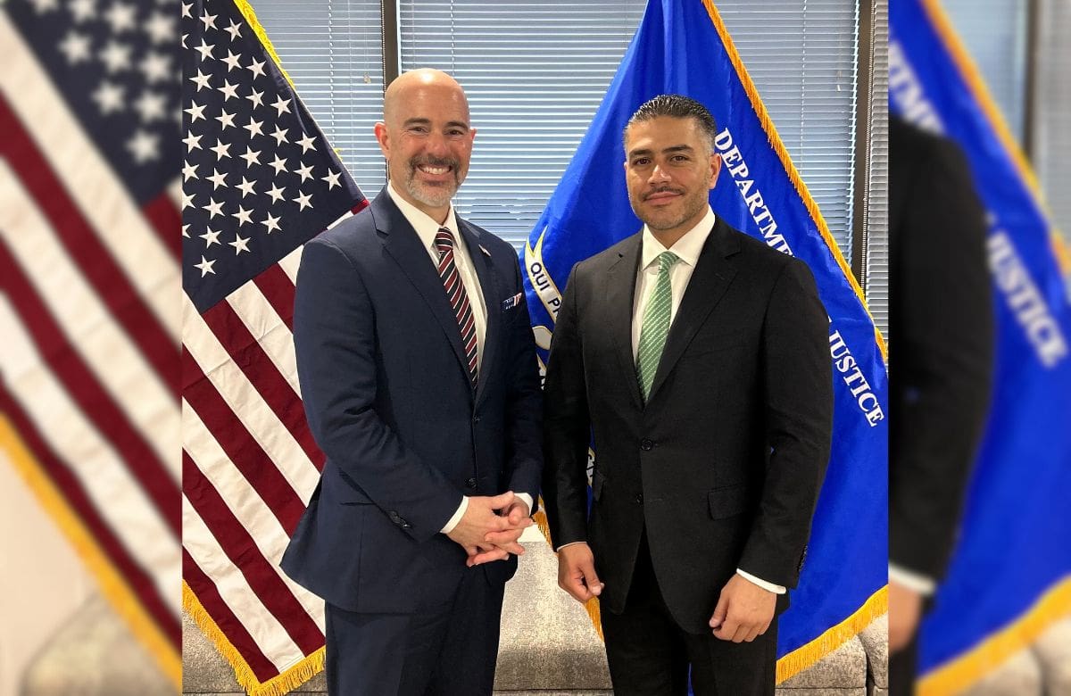 Omar García Harfuch informó que sostuvo una reunión en Washington D.C. con el director de la DEA. | Foto: OHarfuch en X