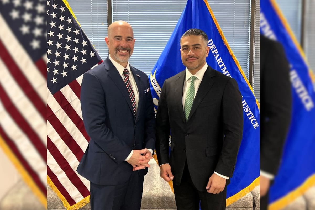 Omar García Harfuch se reúne con la DEA en Washington para reforzar cooperación contra narcotráfico y tráfico de armas