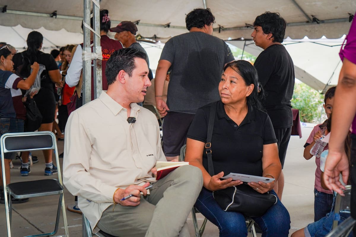 Familias de Valle de Agualurca reciben servicios gratuitos de salud, vivienda, empleo y atención veterinaria durante Jornada para el Bienestar en Hermosillo