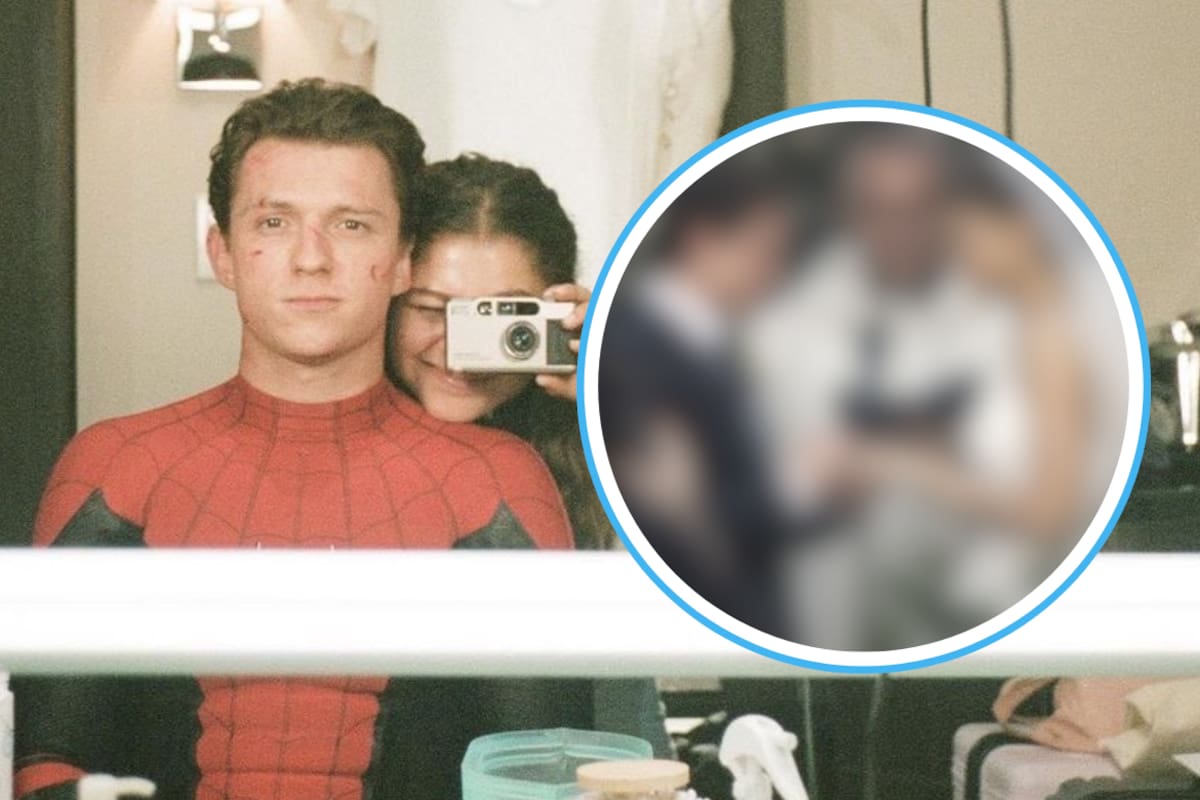Filtran supuesta imagen de la boda de Zendaya y Tom Holland