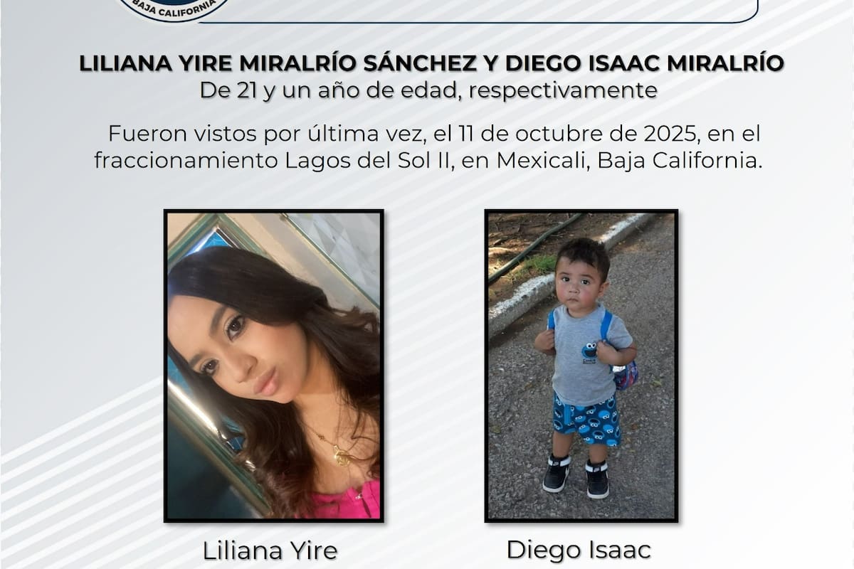 Buscan a Liliana Yire Miralrío Sánchez y a Diego Isaac Miralrío